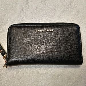 Black MK wallet